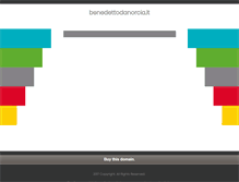 Tablet Screenshot of benedettodanorcia.it